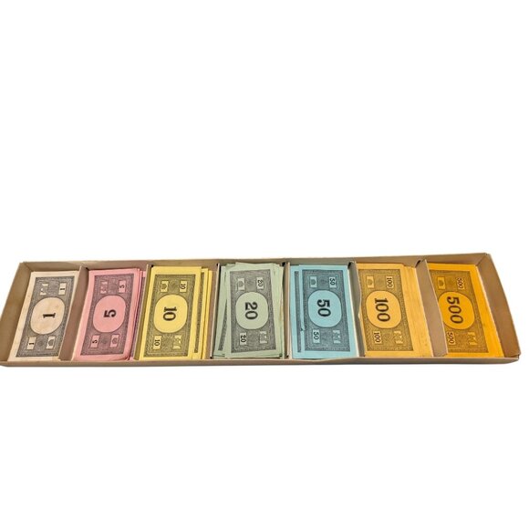 Vintage 1961 Monopoly Board Game Parker Brothers Complete - Picture 11 of 12